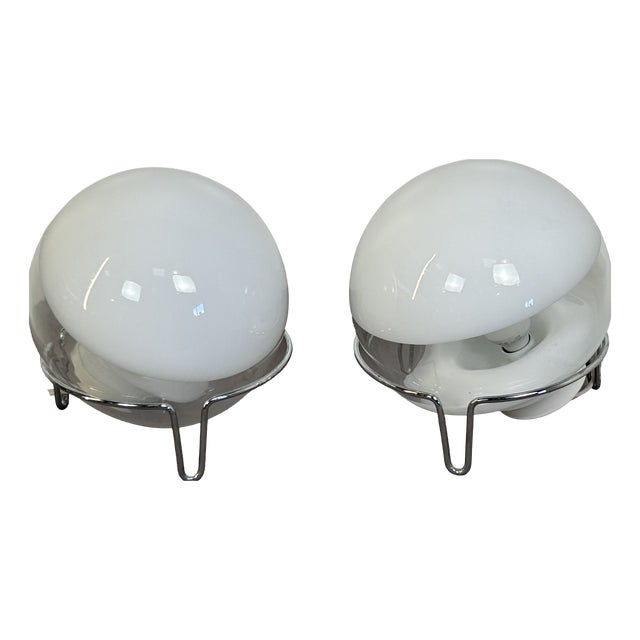Lamps by Angelo Mangiarotti for Skipper, 1970s, Set of 2 For Sale