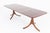 Hollywood Regency Regency Revival Pedestal Table in Mahogany, 1890s For Sale - Image 3 of 7