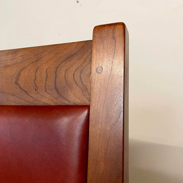 Stickley Upholstered Cottage Chairs - Arm Chairs - A Pair For Sale - Image 10 of 12