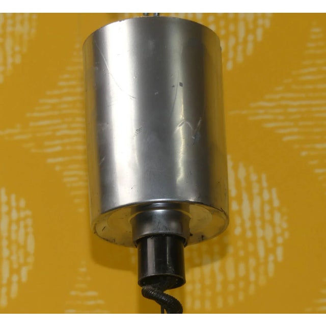 Pendulum Pendant Lamp in Yellow Plastic, 1970s For Sale - Image 11 of 13