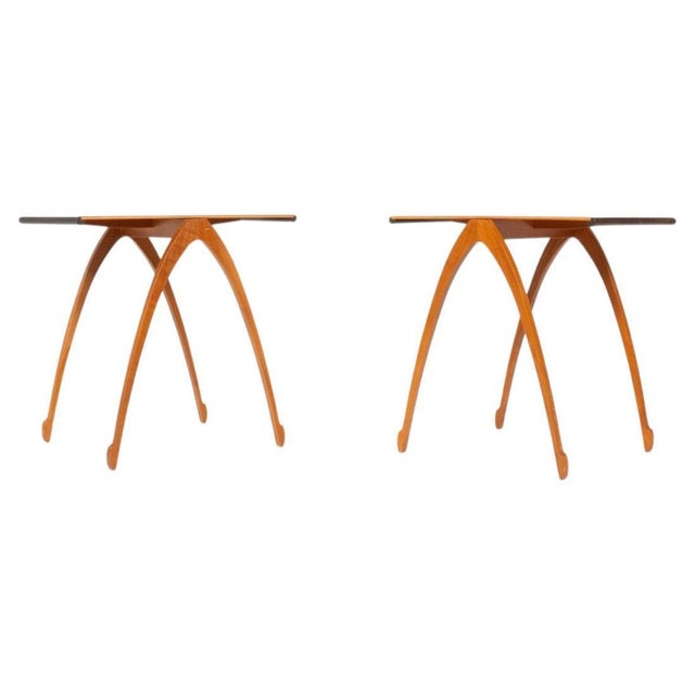 Gacela Stackable Side Tables by Oscar Tusquets Blanca for Driade, 1991, Set of 2 For Sale - Image 11 of 11