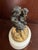Fabulous 19th century French patinated and gilt bronze figural group. The bronze depicts two cherubs or Putti who are...