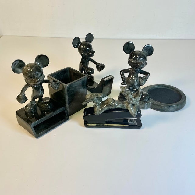 These are charming. There is nothing like a Disney character and this 4 piece Desk Set features both Mikey Mouse and...