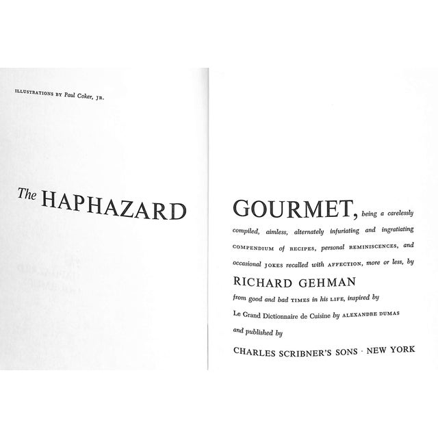 "The Haphazard Gourmet" 1966 Gehman, Richard For Sale - Image 4 of 8