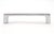 Modern Modern 4.375 In. Chrome Brass Drawer Cabinet Pull For Sale - Image 3 of 5