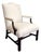 Vintage White Arm Chair For Sale