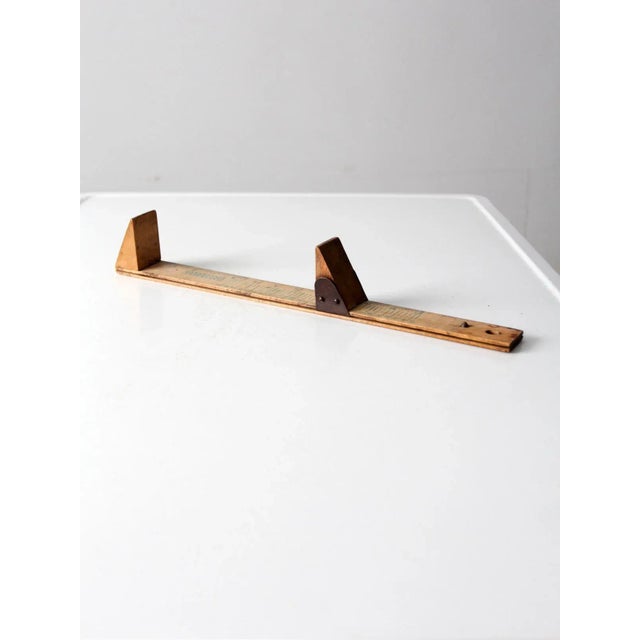 American Vintage Dr. Scholl's Shoe Sizing Tool For Sale - Image 3 of 11