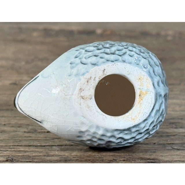 Mid 20th Century Vintage Glazed Hedgehog Miniature Figurine For Sale - Image 5 of 5