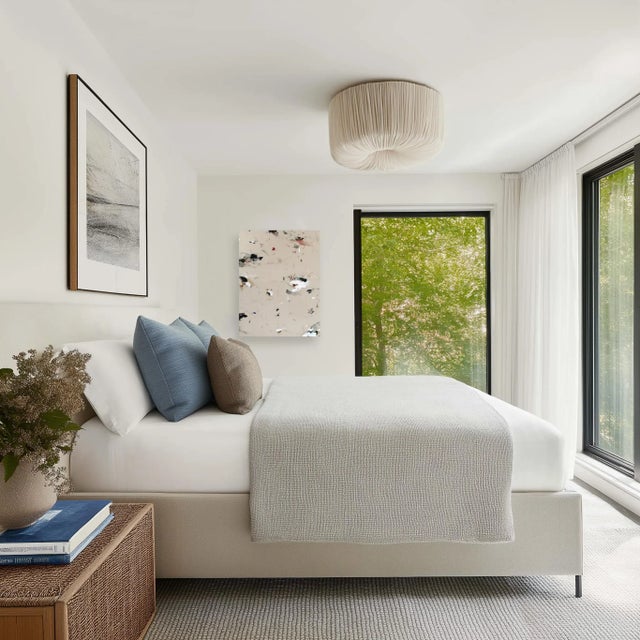 Tan Call It Easy - Large Contemporary Abstract Textural Painting on Canvas Original Artwork by Taylour Martin For Sale - Image 8 of 9