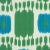 Contemporary Sample- Schumacher Kandira Fabric in Peacock For Sale - Image 3 of 3