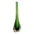 Vintage Murano Sommerso Formia Art Glass Vase — Green For Sale