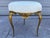 Mid-Century Modern 1950s Pair of Italian Chiavari Brass Ottomans For Sale - Image 3 of 12