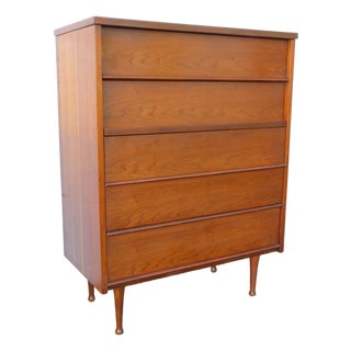 Mid Century Modern Tall Chest of Drawers 6310 For Sale