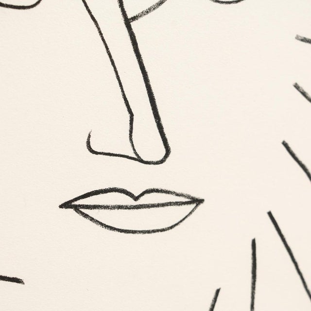 1950s François Gilot, Portrait of a Woman, 1951, Lithograph For Sale - Image 5 of 14