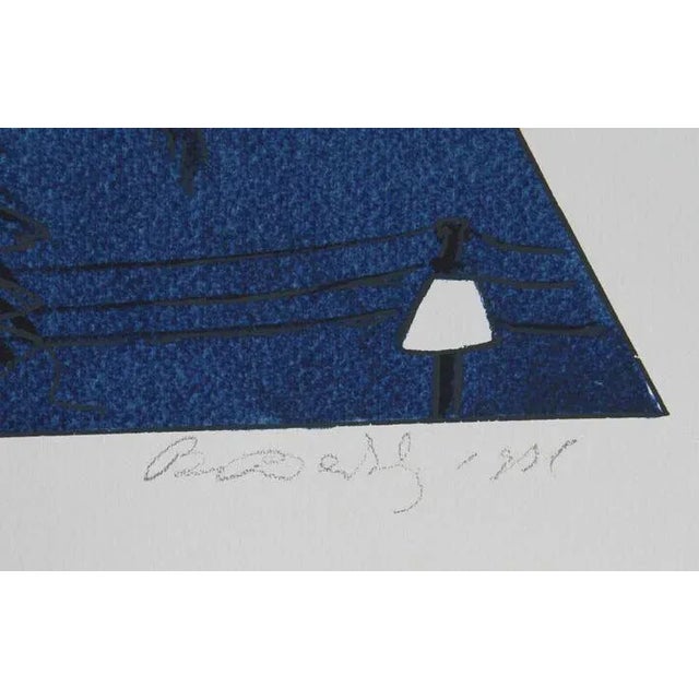 Artist: Bill Beckley, American (1946 - ) Title: Three Quarter Moon - Two Evening Stars Year: circa 1980 Medium:...