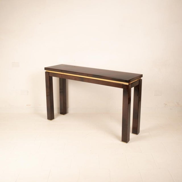 Parchment Console by Aldo Tura, 1960s For Sale - Image 18 of 18