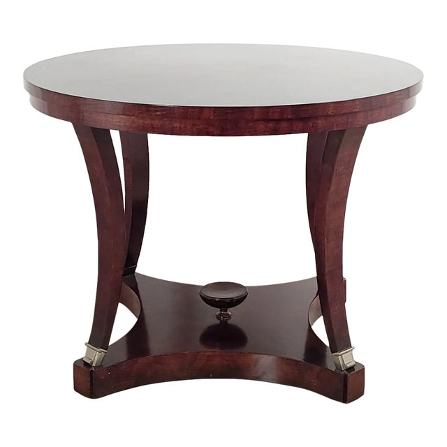 Vintage French Oak Steel-Mounted Center Table, Probably 1970s For Sale