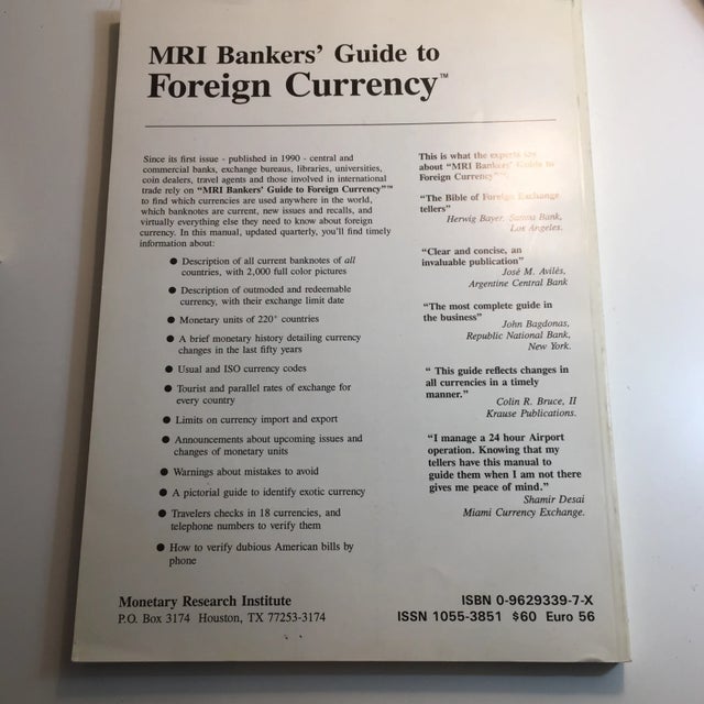 Houston: Monetary Research Institute, 1999. 31st Edition. Oversized softcover with pictorial wraps. 256 pp. 2,000 full...