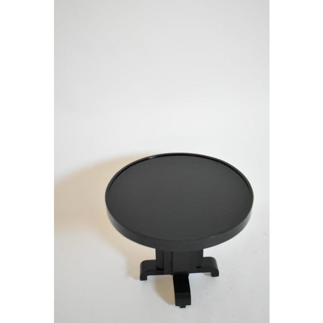 Art Deco Geometric Side Table, 1930s For Sale - Image 3 of 5