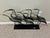 Group of Egrets Large Metal Sculpture-in the Style of Joseph Famulari For Sale In New York - Image 6 of 7