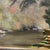 Green 20th Century American School Oil on Canvas Impressionist Style Landscape Framed Signed For Sale - Image 8 of 10