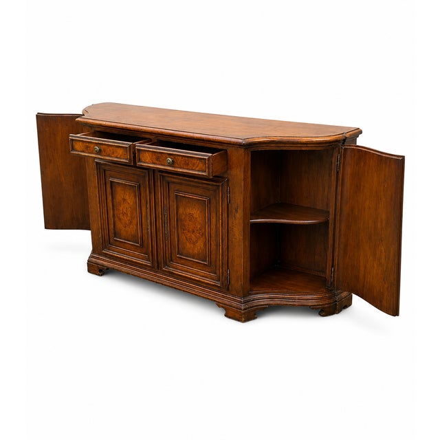 Vintage French Provincial 4-Door Sideboard, 1940s For Sale - Image 4 of 15