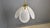 Vintage Italian Glass and Brass Chandelier, 1970s For Sale - Image 12 of 16