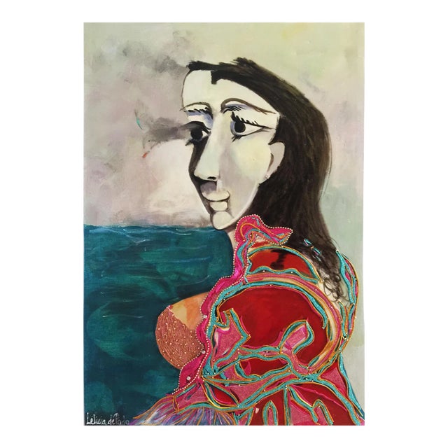 Leticia de Prado, Amanacer, 2019, Oil & Mixed Media on Canvas For Sale