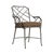 Brown Jordan Calcutta Arm Chair, Mica frame with Fusion Moccasian fabric For Sale - Image 12 of 12