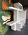 Wood Postmod Wall Unit/Dry Bar For Sale - Image 7 of 16