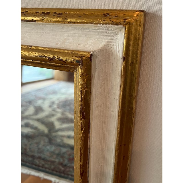 Gold Vintage Mexican Hand-Carved Mirror For Sale - Image 8 of 18