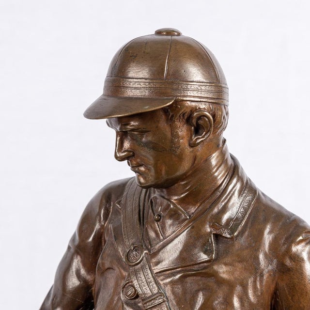 French Valet de Limier Figurine in Bronze by Pierre Jules Méne, 1870s For Sale - Image 6 of 18