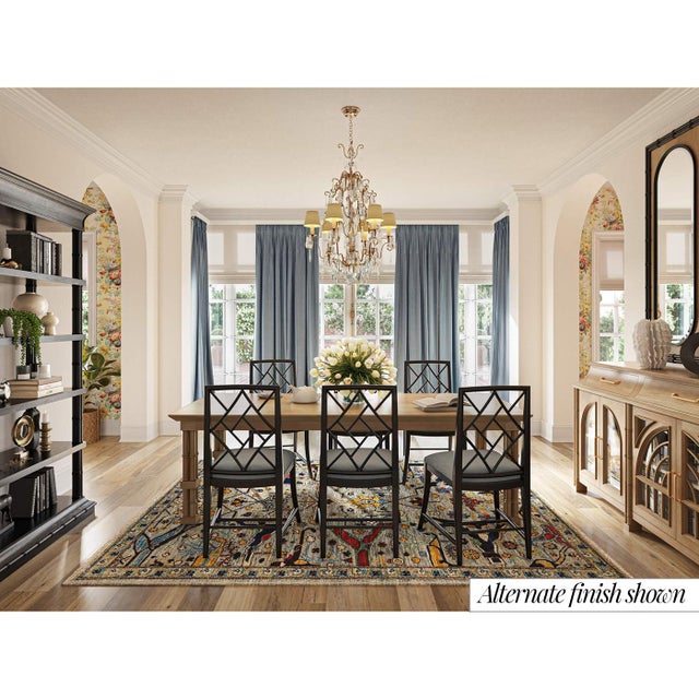 Palm Beach Regency Dining Table - 108" For Sale - Image 4 of 8