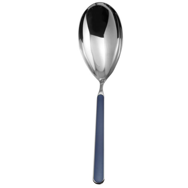 Contemporary Mepra Fantasia Risotto Spoon, Dark Cobalt For Sale - Image 3 of 3