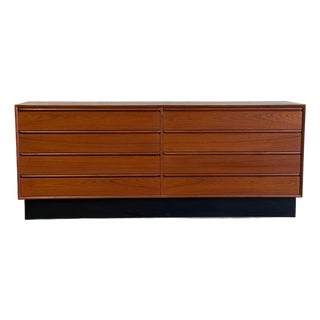 Teak Westnofa Dresser 8 Drawer Mid-Century Modern Norway 1970s For Sale