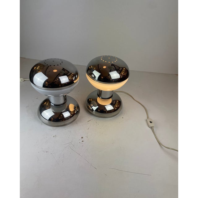 Space-Age Diabolo Table Lamp by Reggiani, Italy, 1970s For Sale - Image 11 of 17