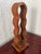Mid-Century Modern Vintage Curved Bentwood Single Bottle Wine Rack For Sale - Image 3 of 9