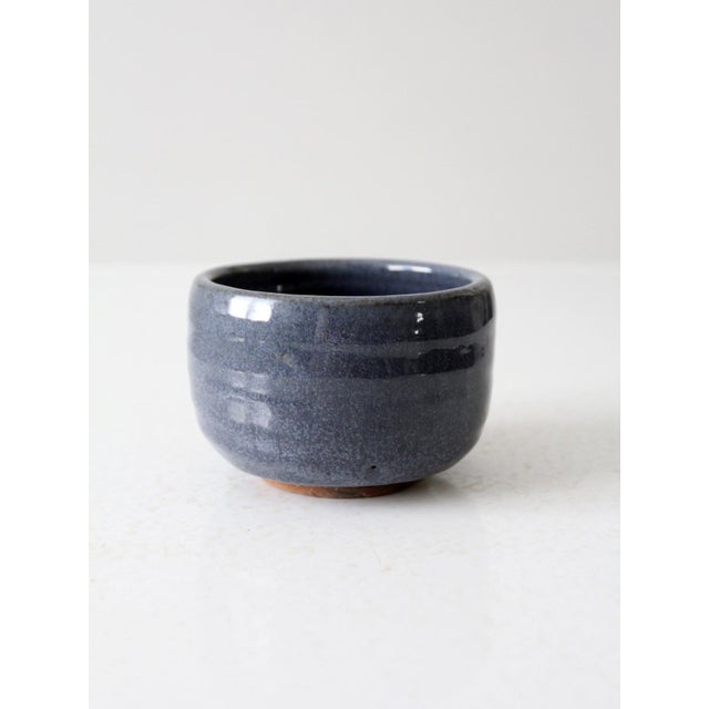 Late 20th Century Vintage Handmade Pottery Bowl For Sale - Image 5 of 9