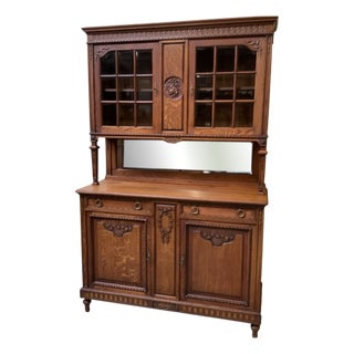 Antique Art Nouveau Cupboard, 1910 For Sale