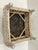 Antique White Vintage Pair of Petite Wicker Ottomans For Sale - Image 8 of 9