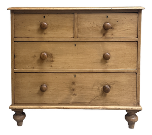 English Pine Chest of Drawers, 1920s