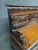 American quarter sawn oak hall bench in the manner of R.J. Horner, dating to the early 20th century. The bench features a...