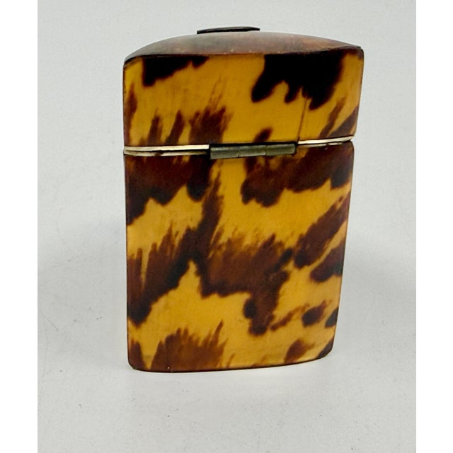 19th Century Pair of Victorian Horn Travel Perfume Boxes For Sale - Image 4 of 15