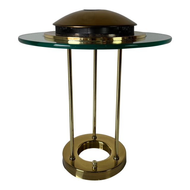 1980's Vintage Brass 'Saturn' Desk Lamp by R. Sonneman for George Kovacs/Sold For Sale