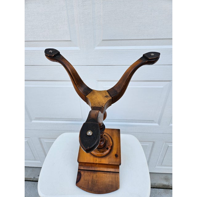 Pine Shop Original Georgian Bookstand Bookcase For Sale - Image 11 of 13