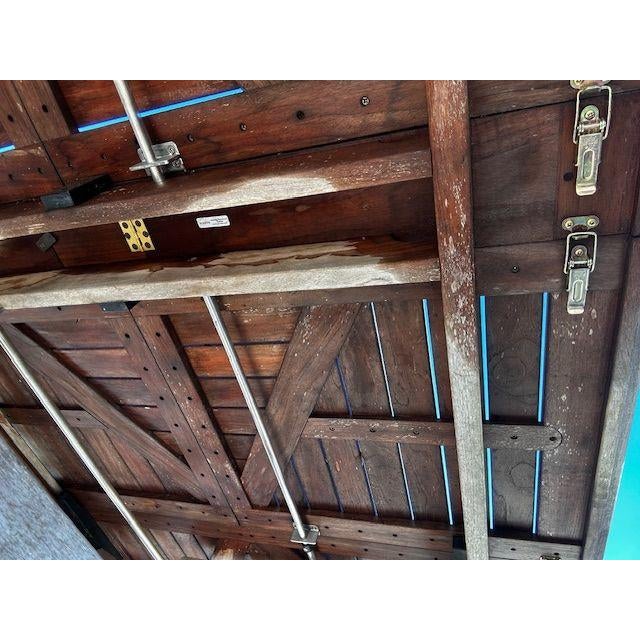 2020s Expandable Teak Dining Table by Gloster With Self Storing Leaves For Sale - Image 5 of 9