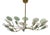 Mid-Century Italian Chandelier in Brass, 1950s For Sale