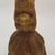Vintage Japanese Wooden Carving of a Mouse Holding a Chestnut – Folk Art Figurine For Sale - Image 4 of 18