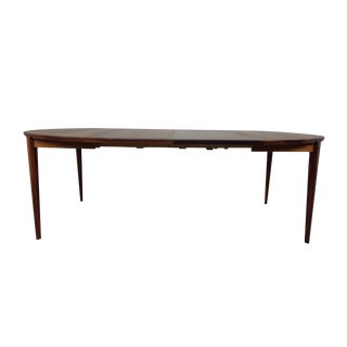 Large Rosewood Extendable Dining Table by Henry Rosengren Hansen for Brande Mobelindustri, 1960s For Sale
