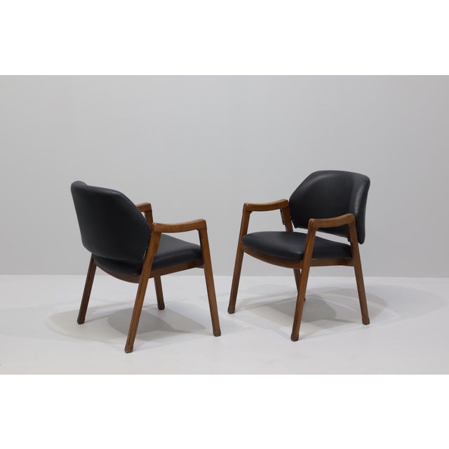Armchairs by Ico Parisi for Fratelli Reguitti, Italy, 1959, Set of 6 For Sale - Image 18 of 18